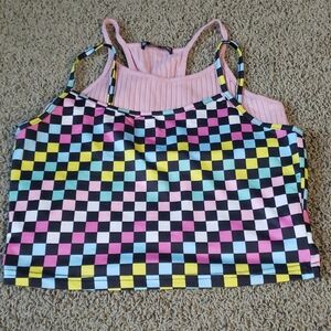 Set: 2 Crop Tops Juniors M